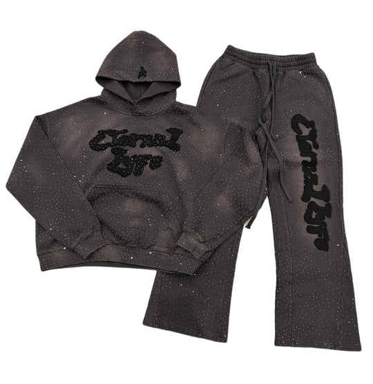 "ETERNAL LYFE" SWEATSUIT - GRAY