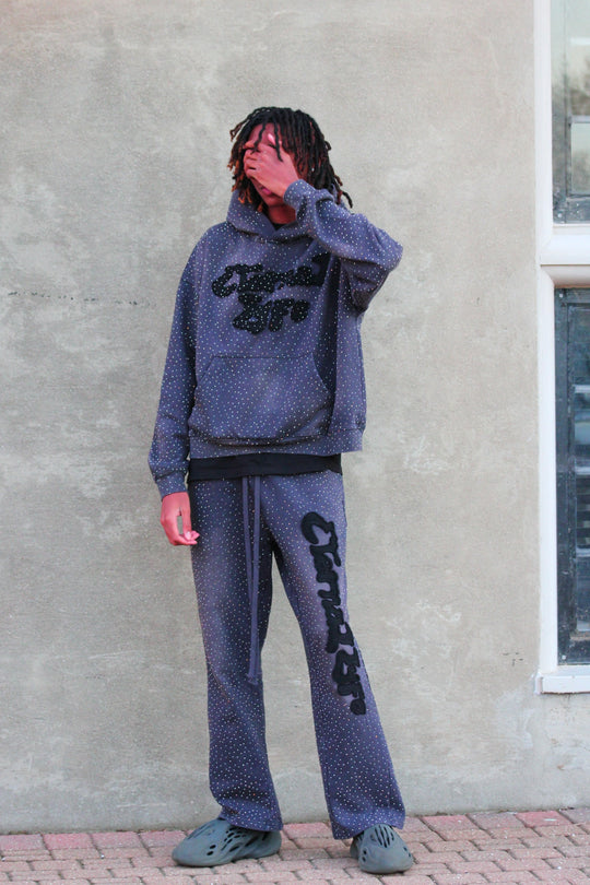 "ETERNAL LYFE" SWEATSUIT - GRAY